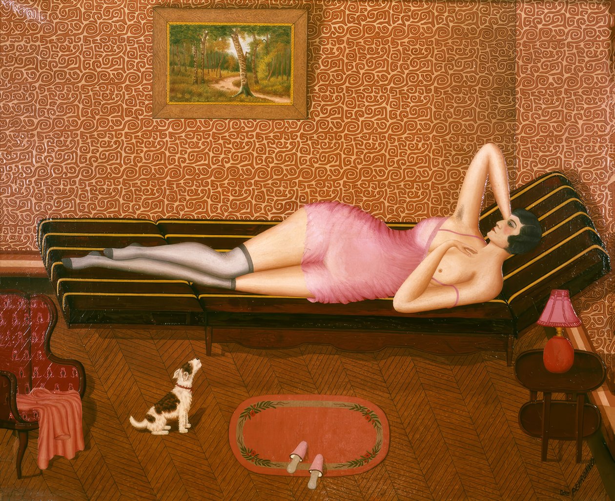 Soneca de verão (mulher que mente) de Dominique Peyronnet