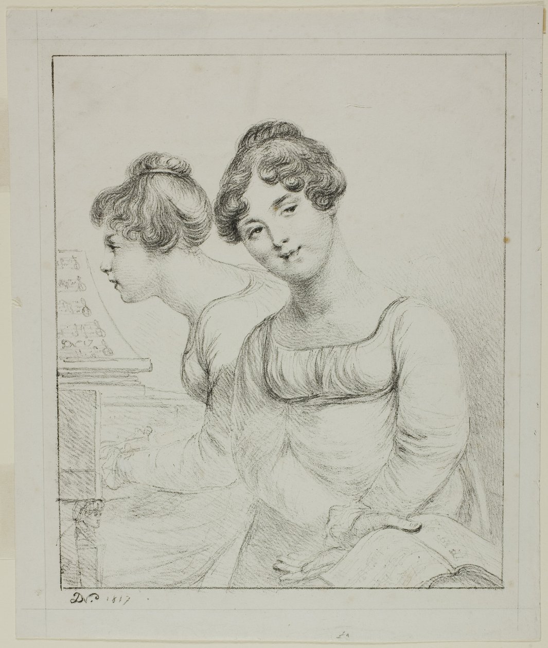 Madame Lavallée e Madame de Valory de Dominique Vivant Denon