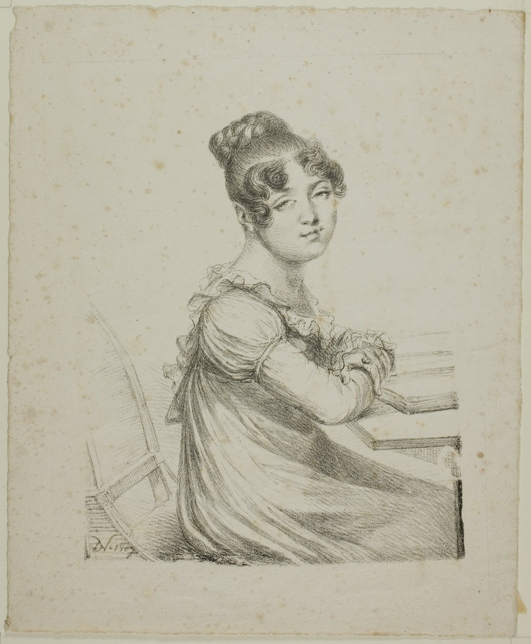 Retrato da Condessa Mollien de Dominique Vivant Denon
