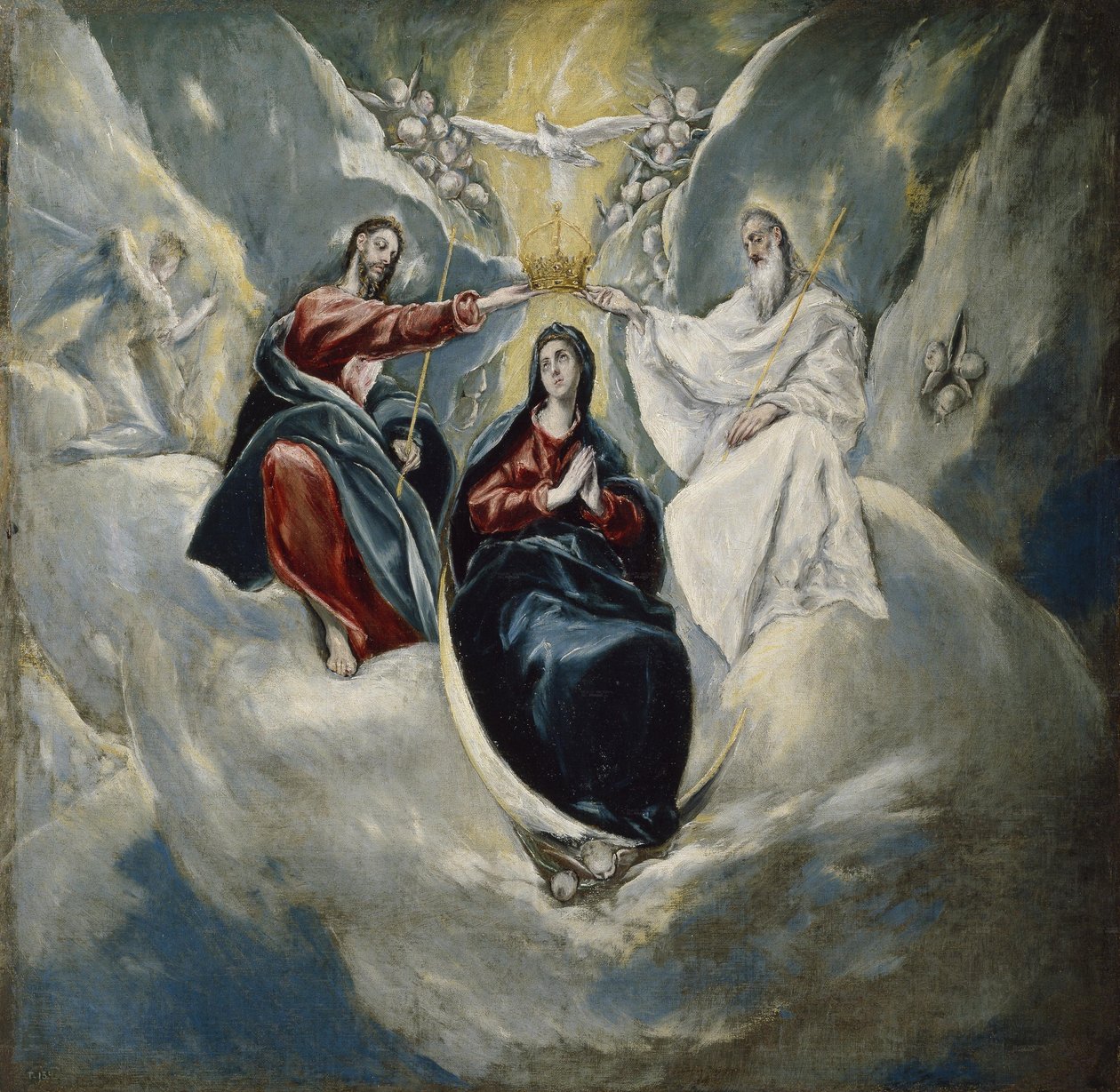 A coroação da Virgem de El Greco