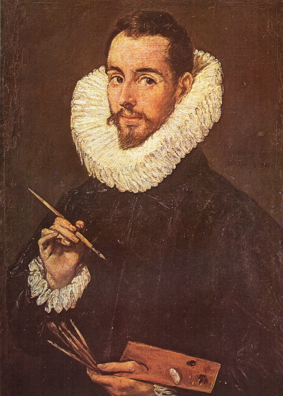 Portrait of Jorge Manuel Theotocópuli de El Greco