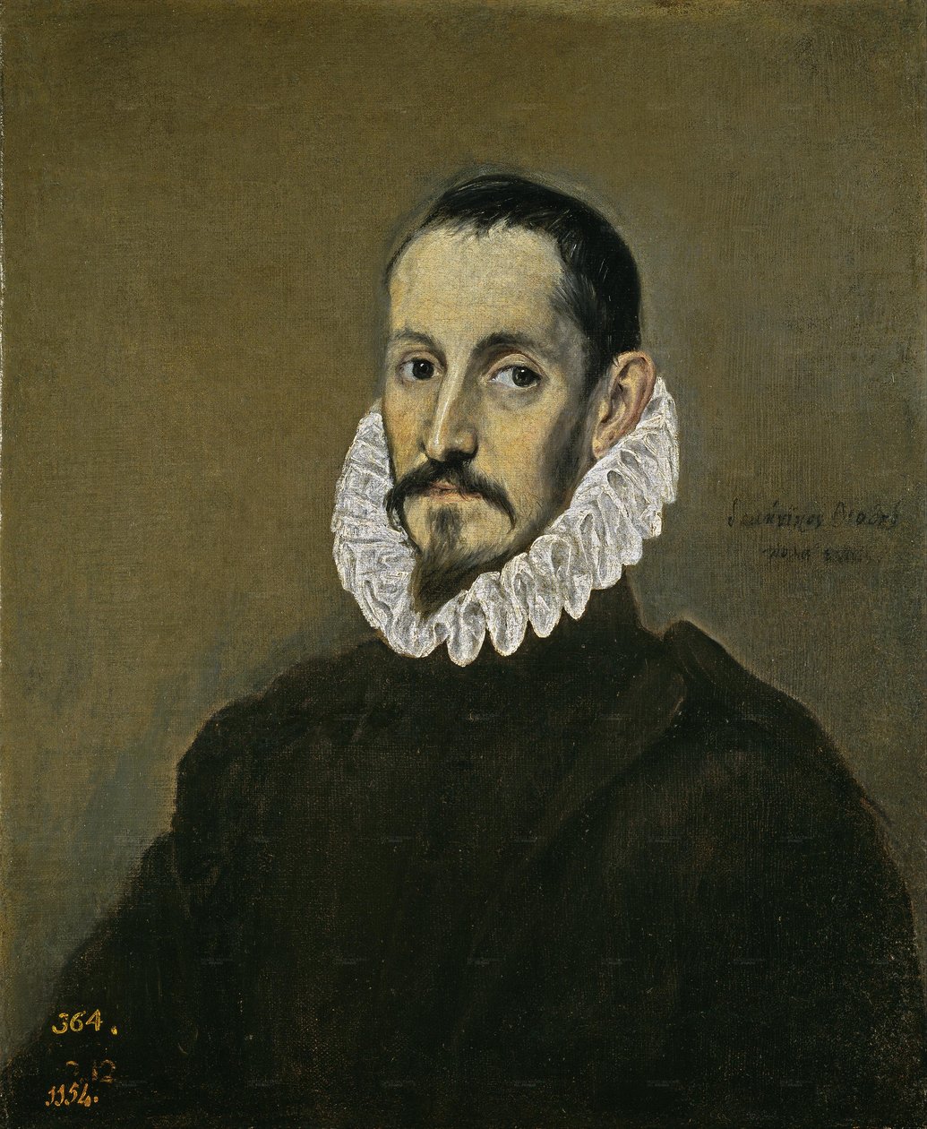 Retrato de um cavalheiro anônimo de El Greco