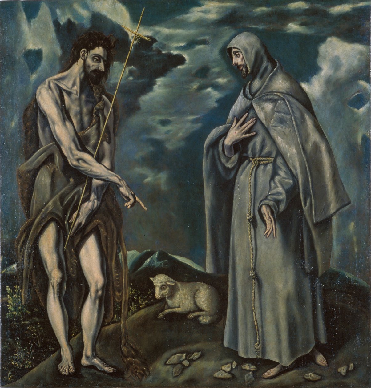 São João Batista e São Francisco de Assis de El Greco
