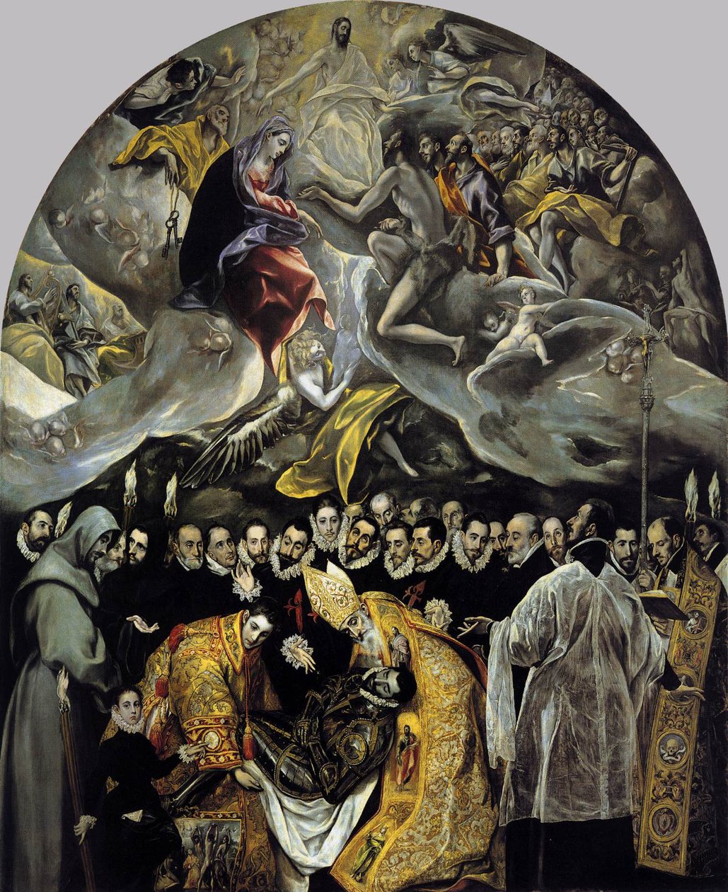 O enterro do conde de Orgaz de El Greco