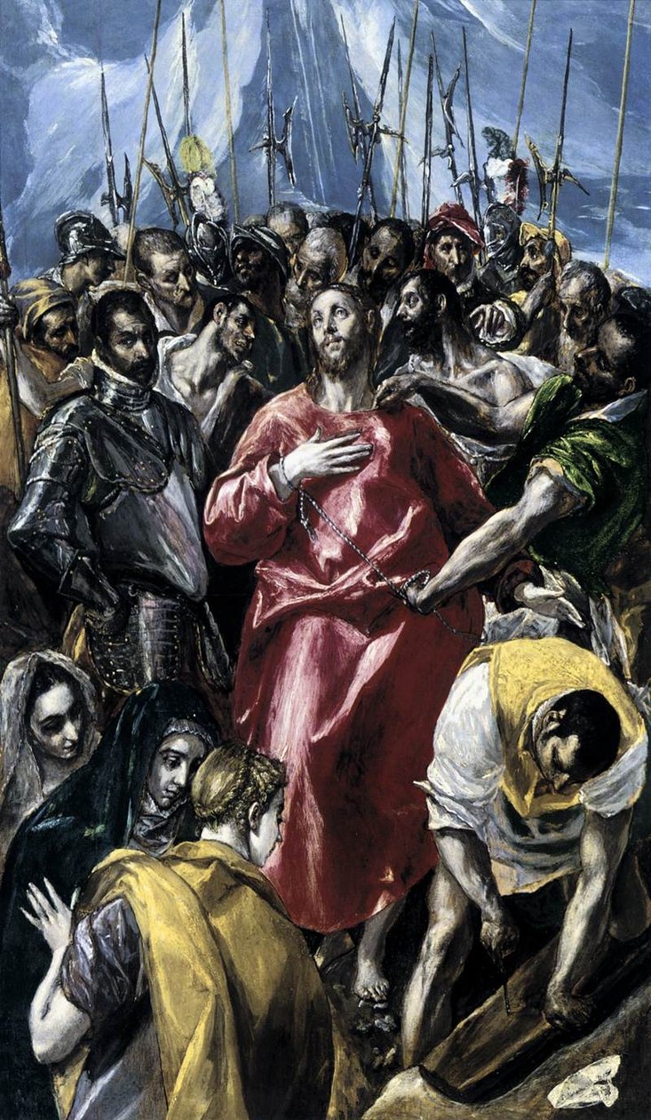 O despindo de Cristo de El Greco
