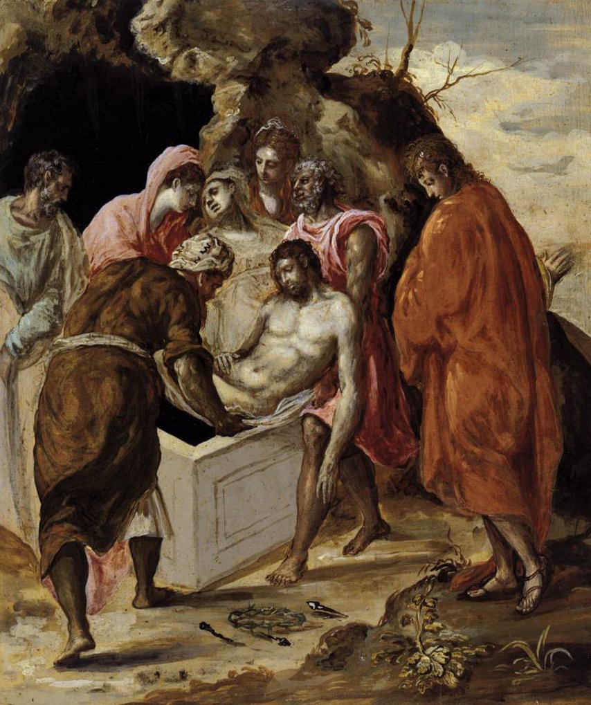 O sepultamento de Cristo de El Greco