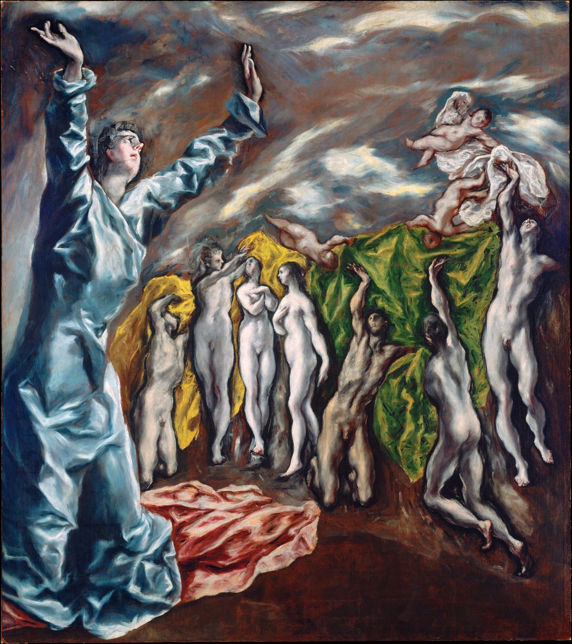 A visão de São João de El Greco