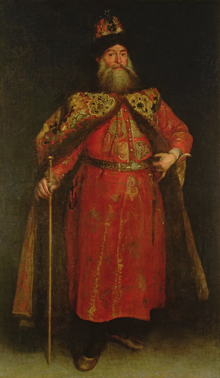O embaixador russo Piotr Ivanowitz Potemkin, 1681 de Don Juan Carreno de Miranda