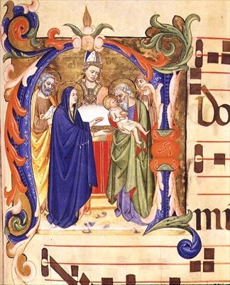 Ms 572 f.88r Historiated 