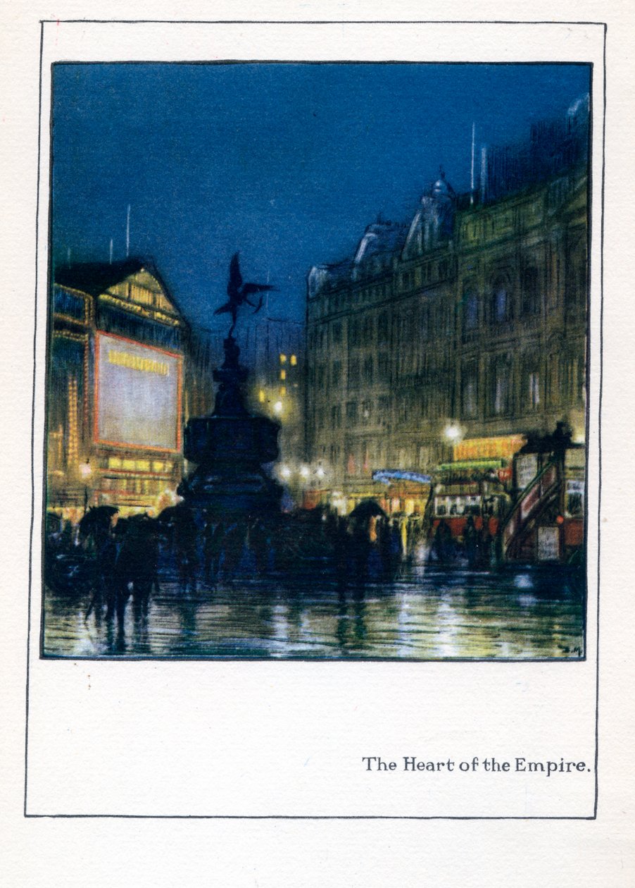 O Coração do Império, de "As Novas Luzes de Londres", publicado em 1926 de Donald Maxwell