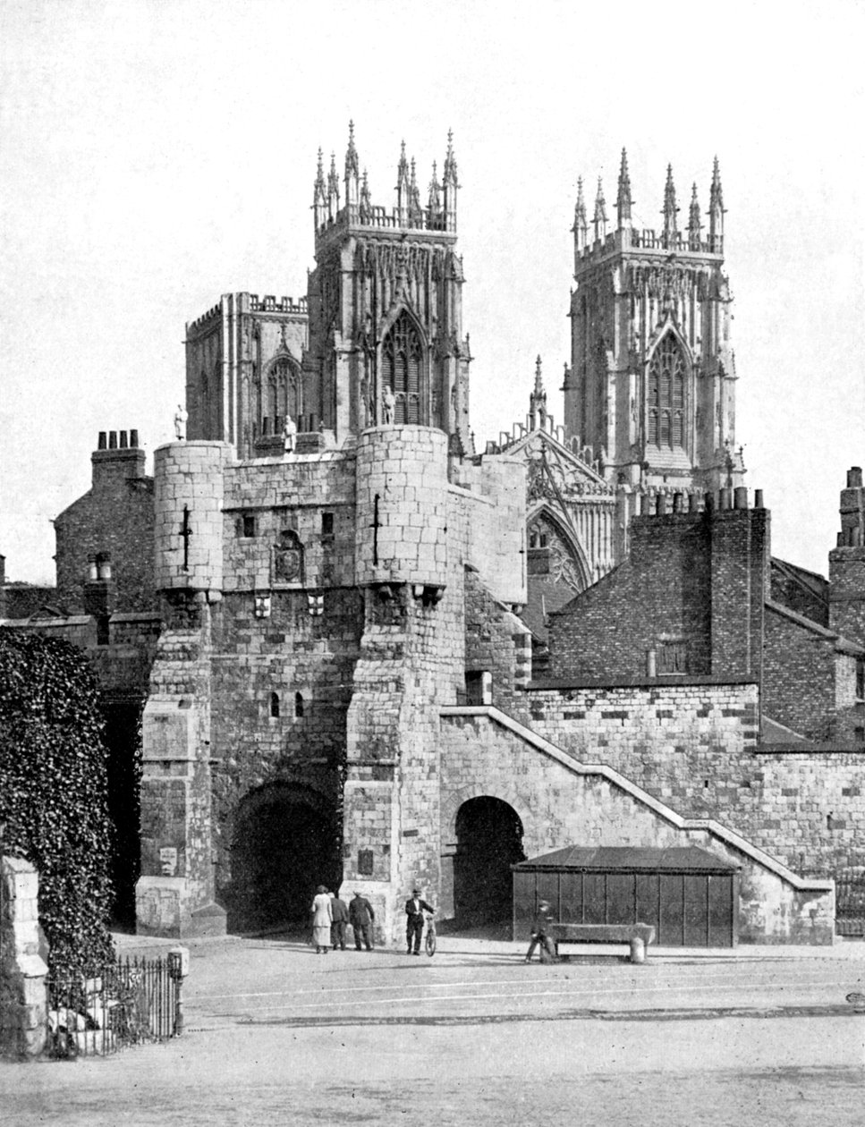 Bootham Bar, York, North Yorkshire, 1924-1926. de Donald McLeish