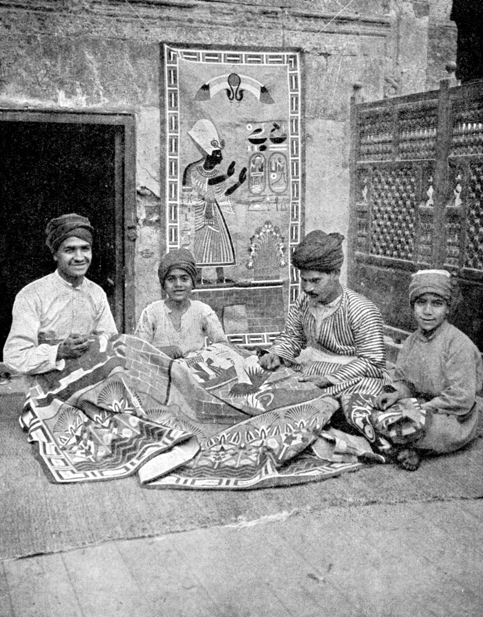 Artesãos, Cairo, Egito, África, 1936. de Donald McLeish