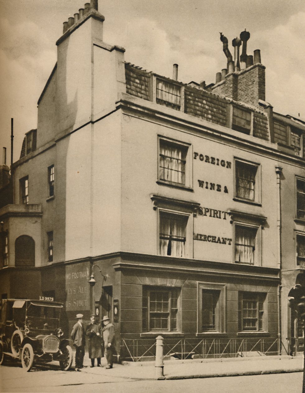 The Running Footman, Uma Imagem do Old Mayfair, c1935. de Donald McLeish