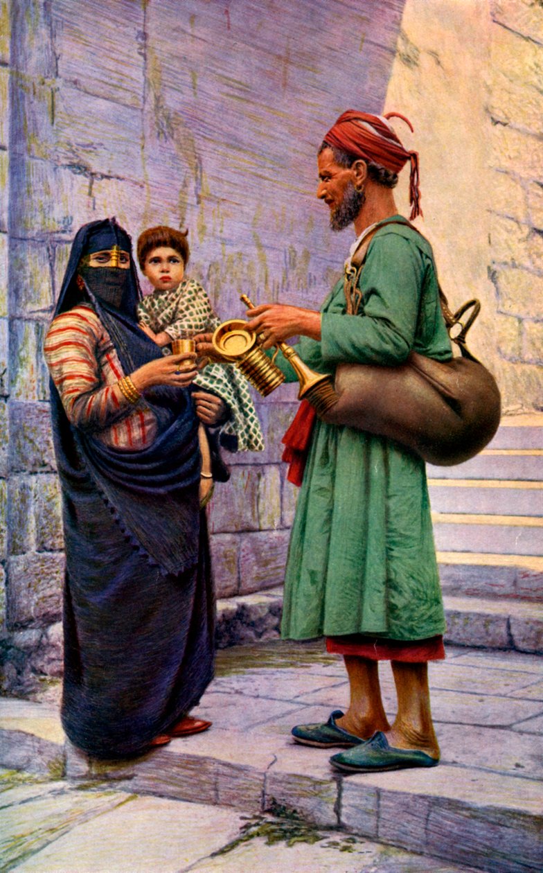 O Vendedor da Água, c1922. de Donald McLeish