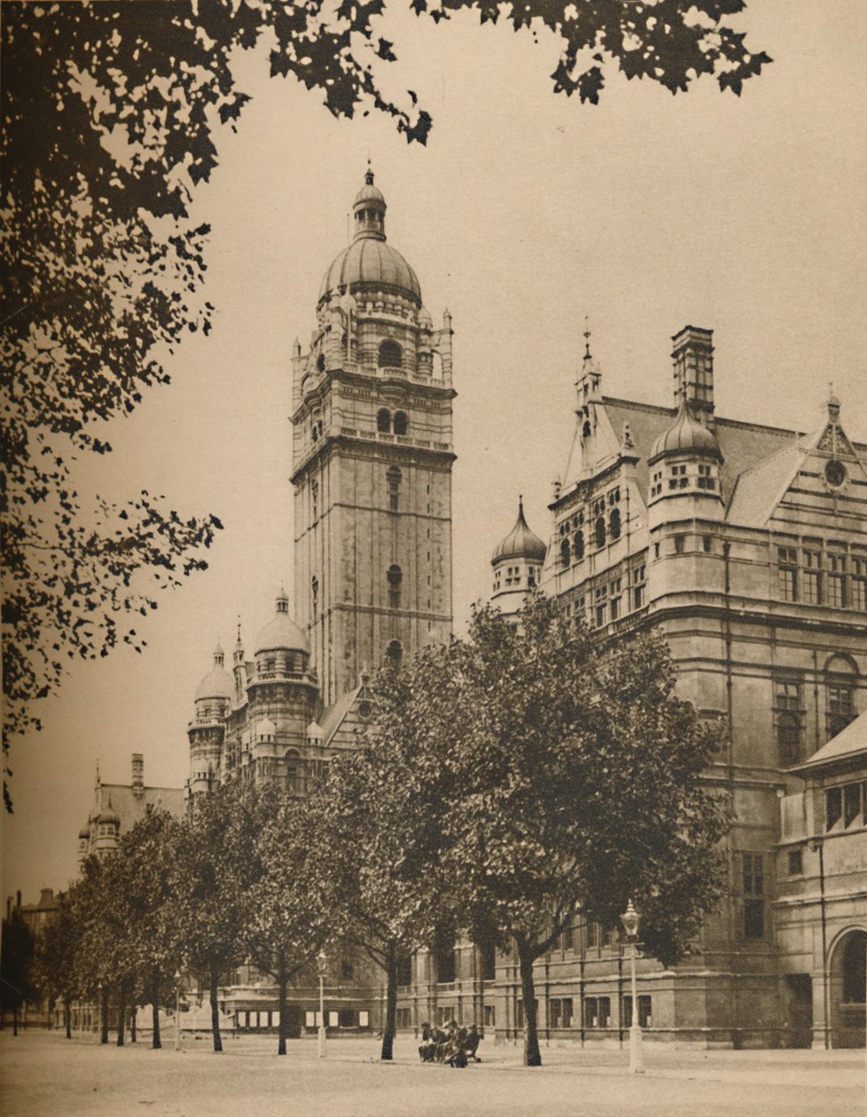 Onde a Universidade de Londres compartilha quartos com o Instituto Imperial, c1935. de Donald McLeish