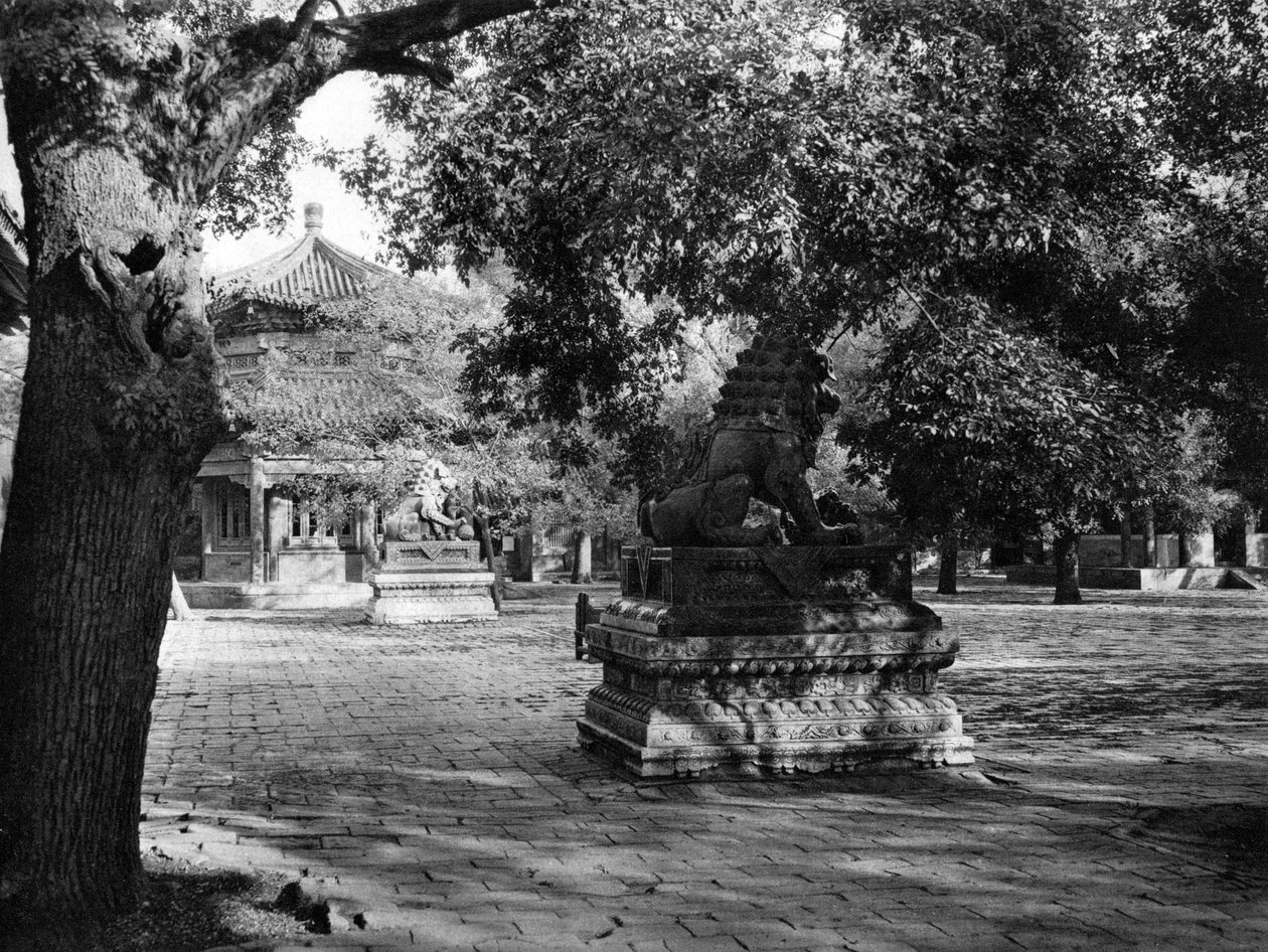 Templo de Yonghe, Pequim de Donald Mennie