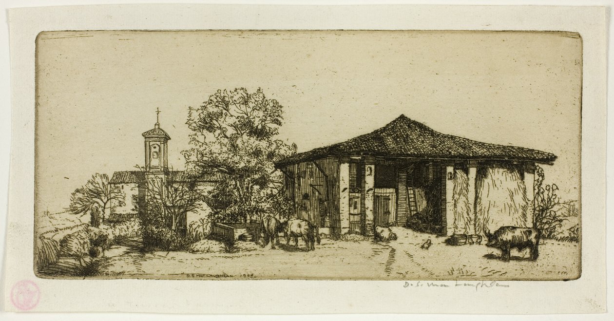 Uma fazenda toscana de Donald Shaw MacLaughlan