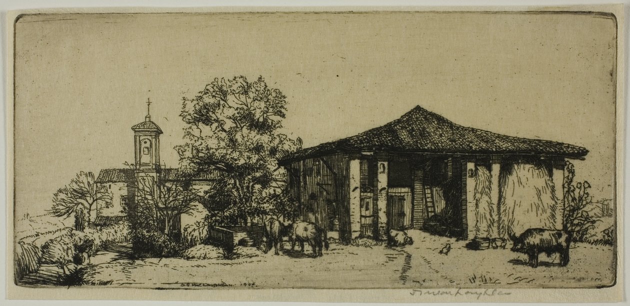Uma fazenda toscana de Donald Shaw MacLaughlan