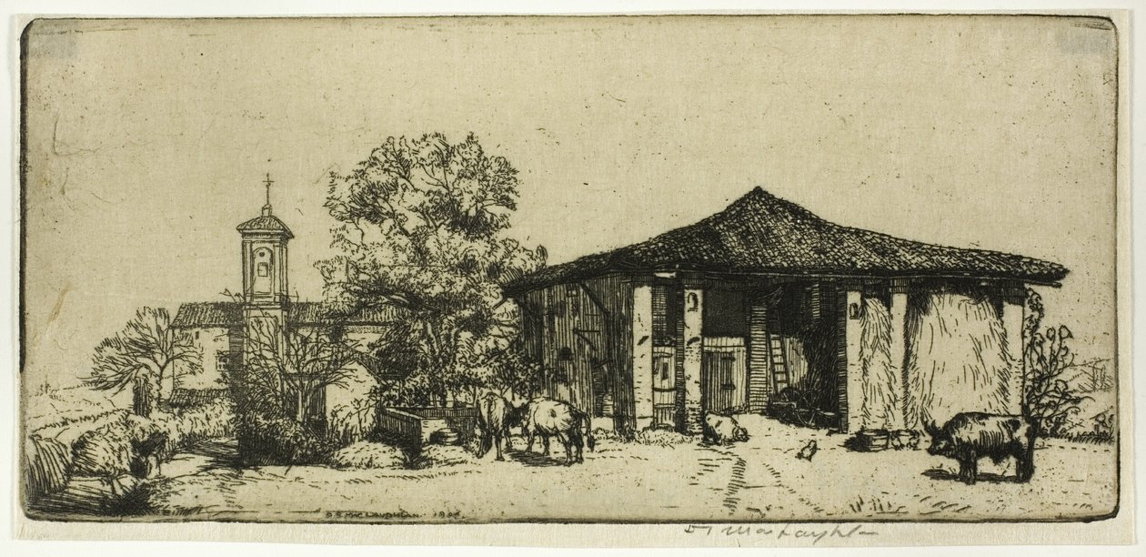 Uma fazenda toscana de Donald Shaw MacLaughlan