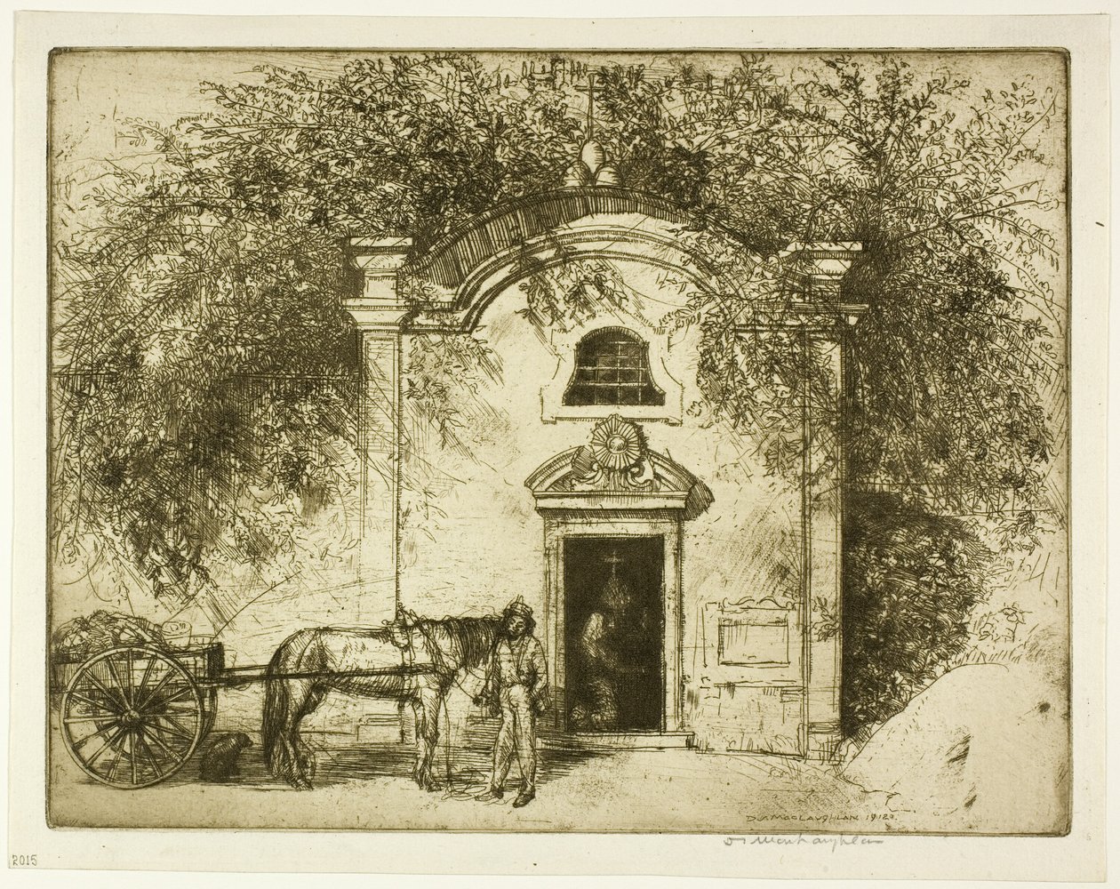 Uma capela à beira do caminho de Donald Shaw MacLaughlan