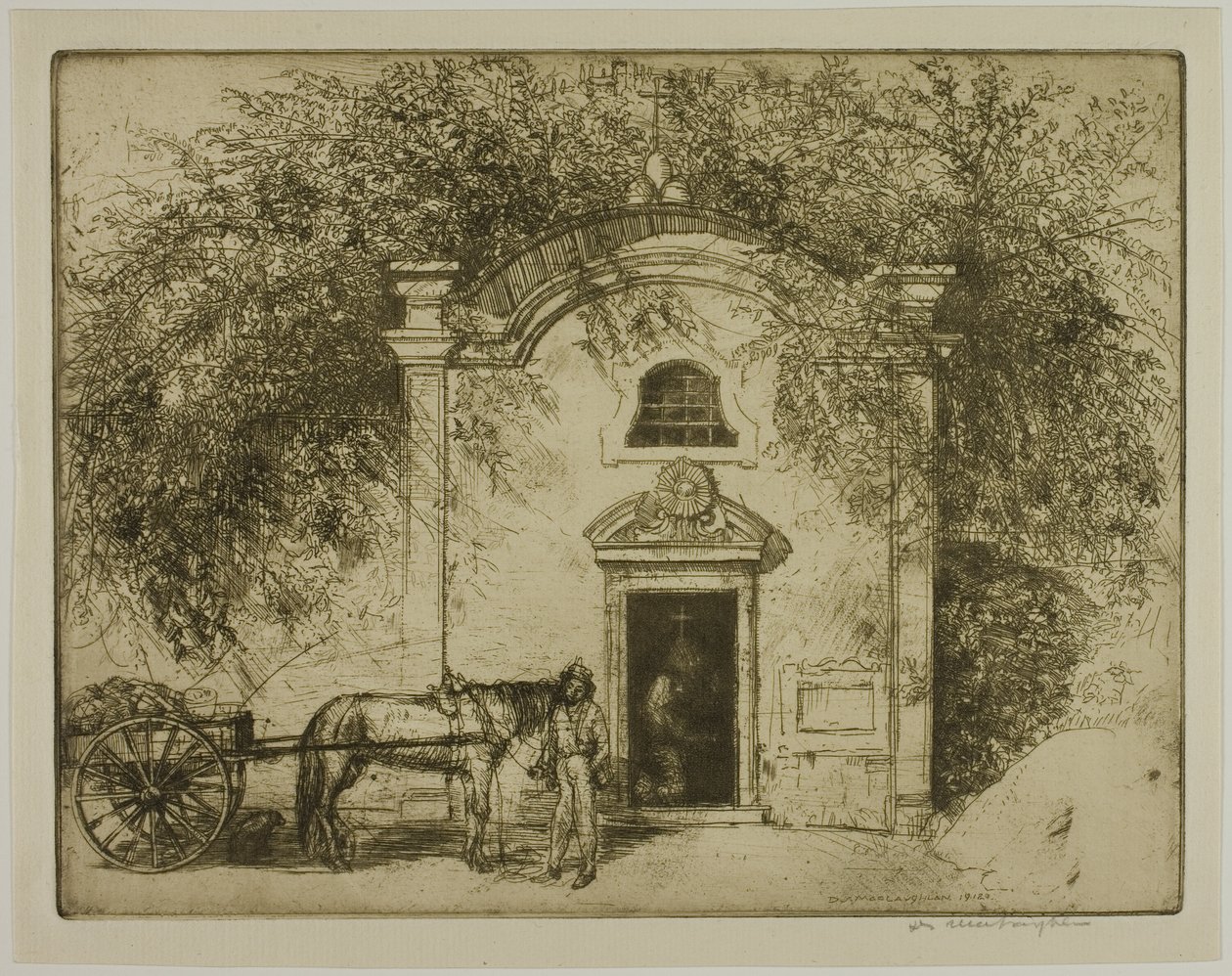 Uma capela à beira do caminho de Donald Shaw MacLaughlan