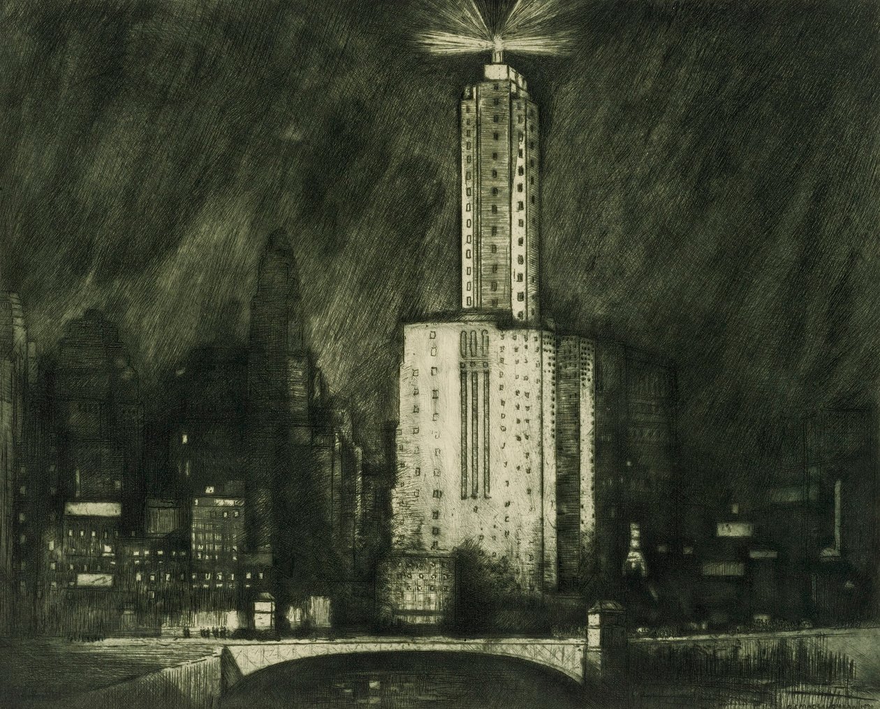 Chicago, a Wacker Drive de Donald Shaw MacLaughlan