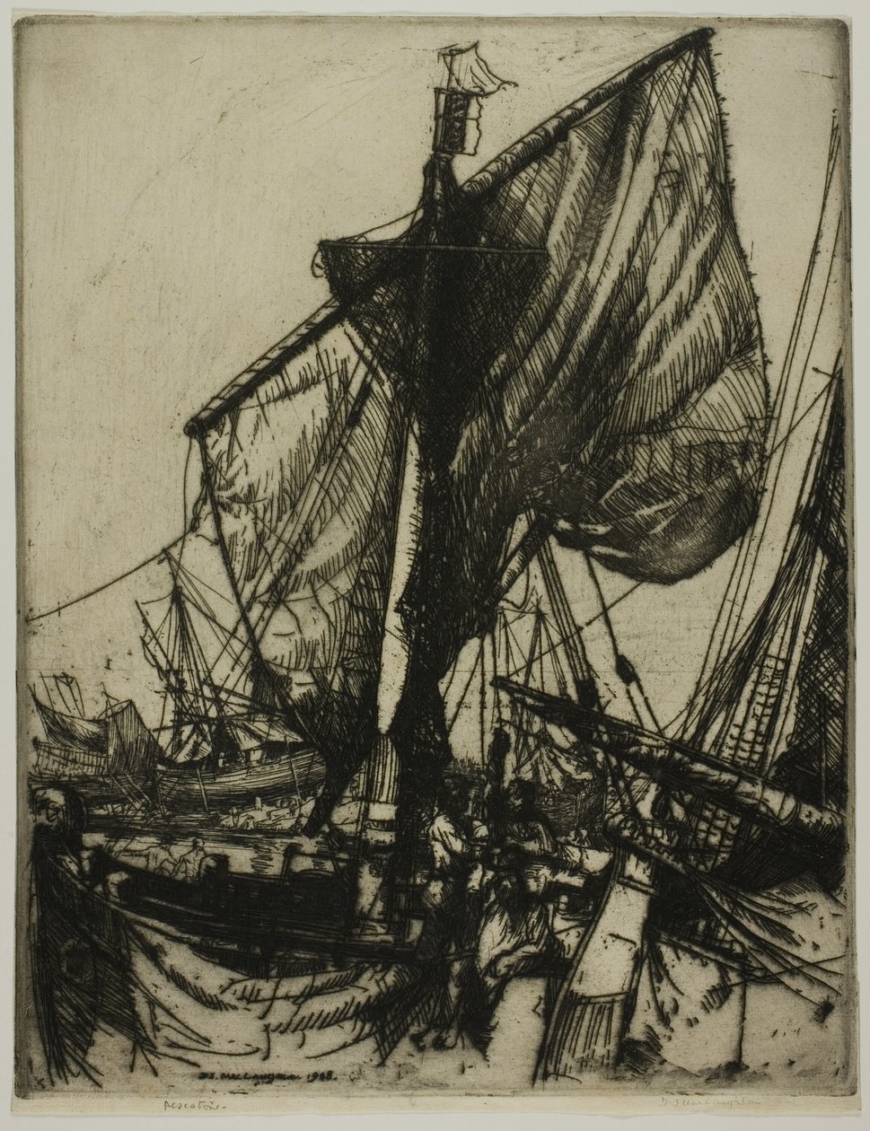 Pescadores de Chioggia de Donald Shaw MacLaughlan