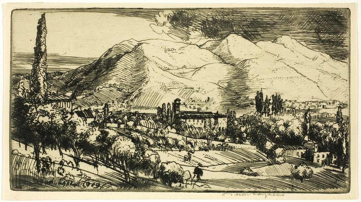 Nas colinas da Toscana de Donald Shaw MacLaughlan