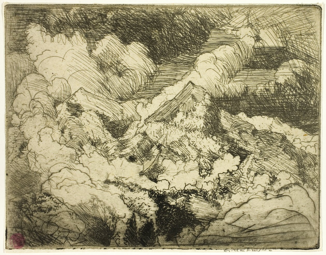Picos de montanhas de Donald Shaw MacLaughlan