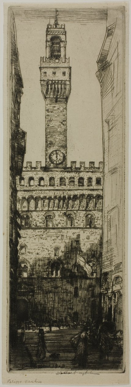 Palazzo Vecchio, Florença de Donald Shaw MacLaughlan