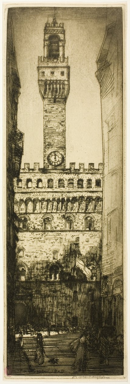 Palazzo Vecchio, Florença de Donald Shaw MacLaughlan