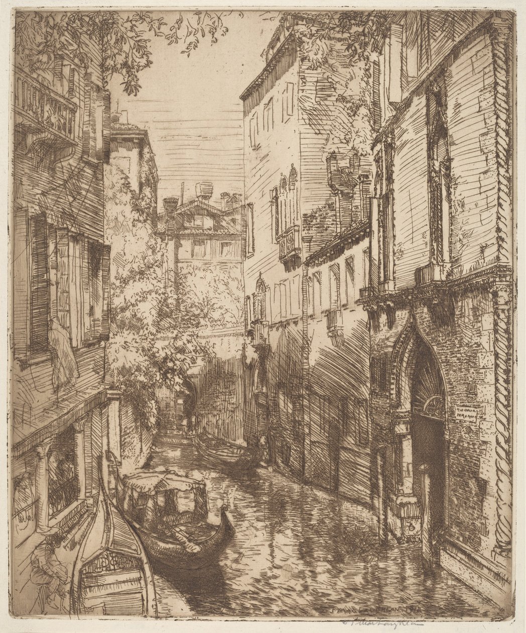 Rio delle Verona, Veneza de Donald Shaw MacLaughlan