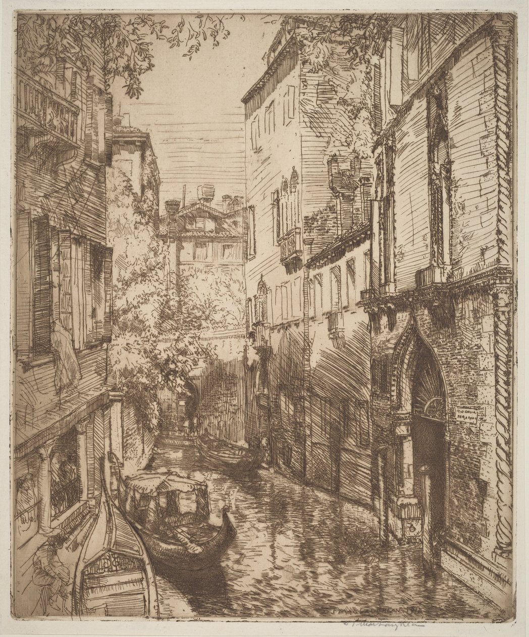 Rio delle Verona, Veneza de Donald Shaw MacLaughlan
