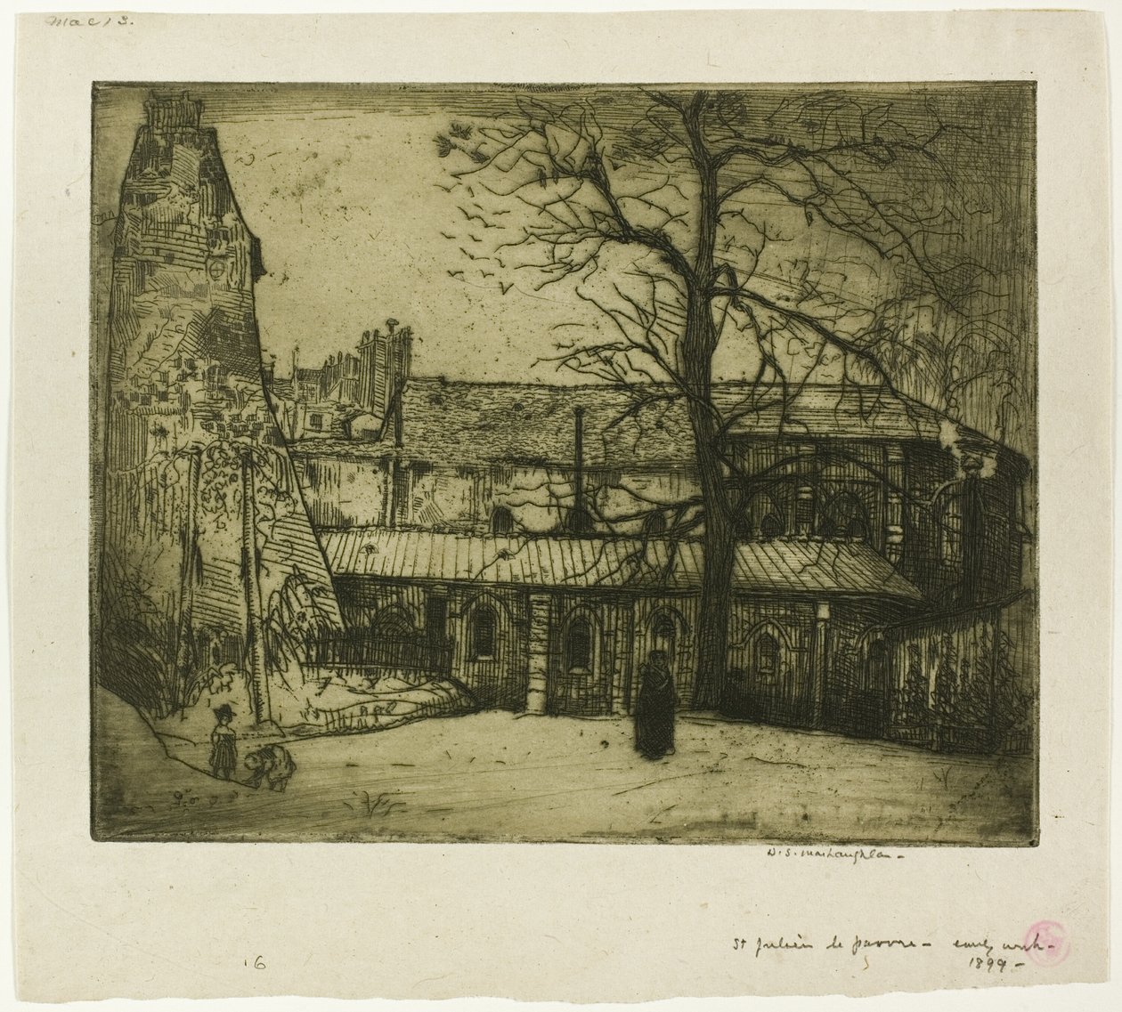 St. Julien-le-Pauvre de Donald Shaw MacLaughlan