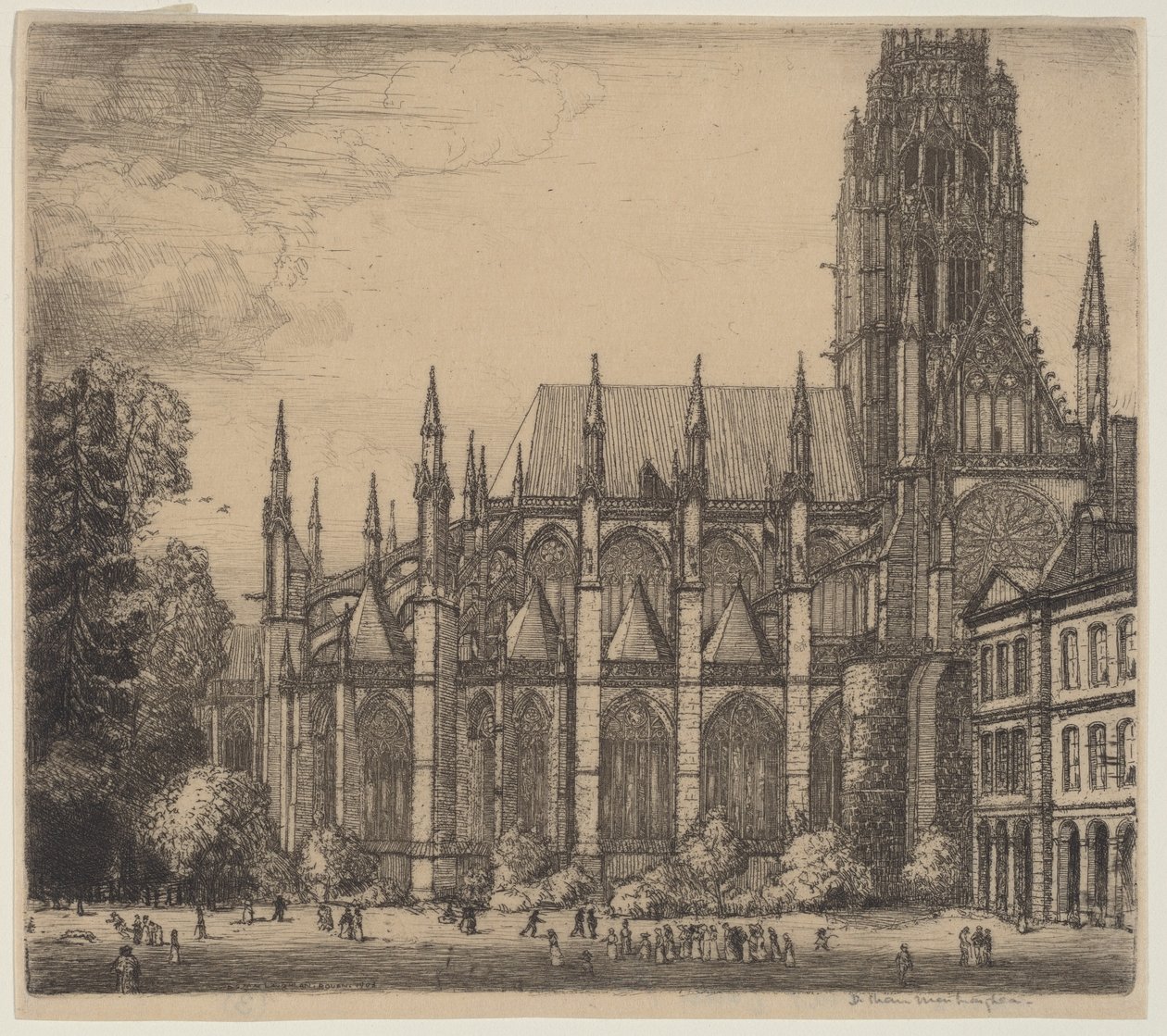 St. Ouen, Ruão de Donald Shaw MacLaughlan