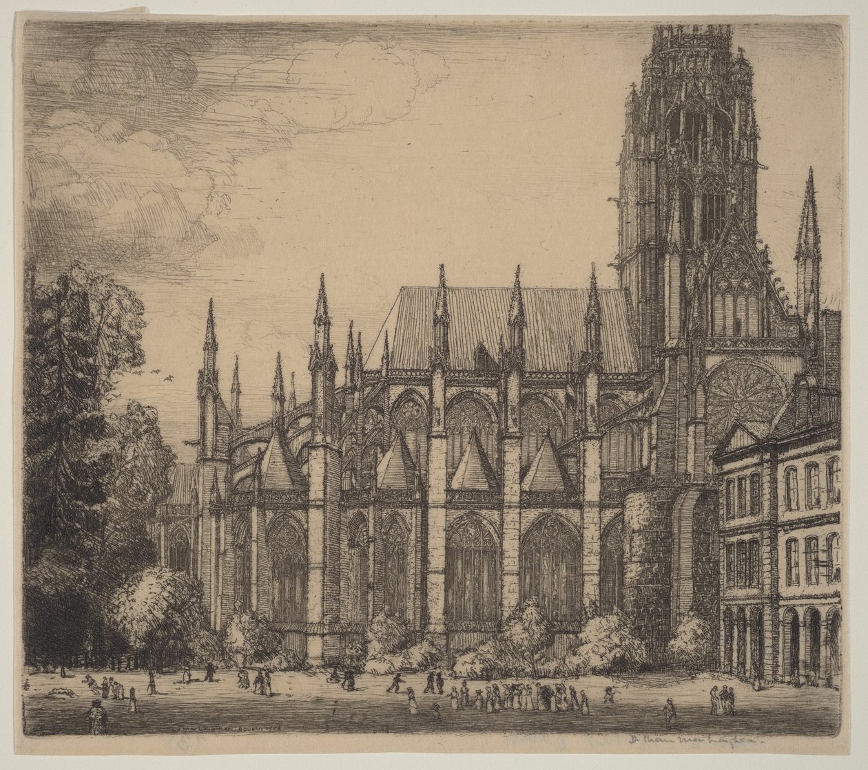 Saint-Ouen, Rouen de Donald Shaw MacLaughlan