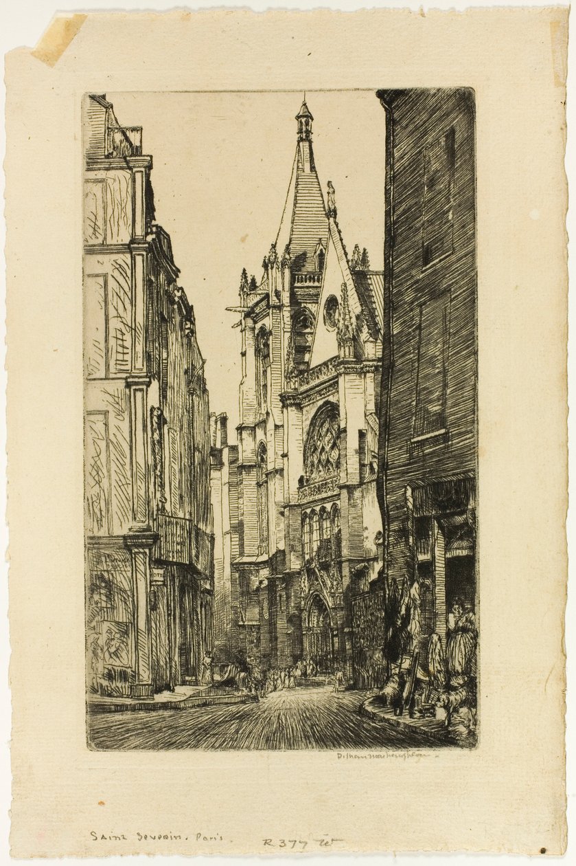 São Séverin, Paris de Donald Shaw MacLaughlan