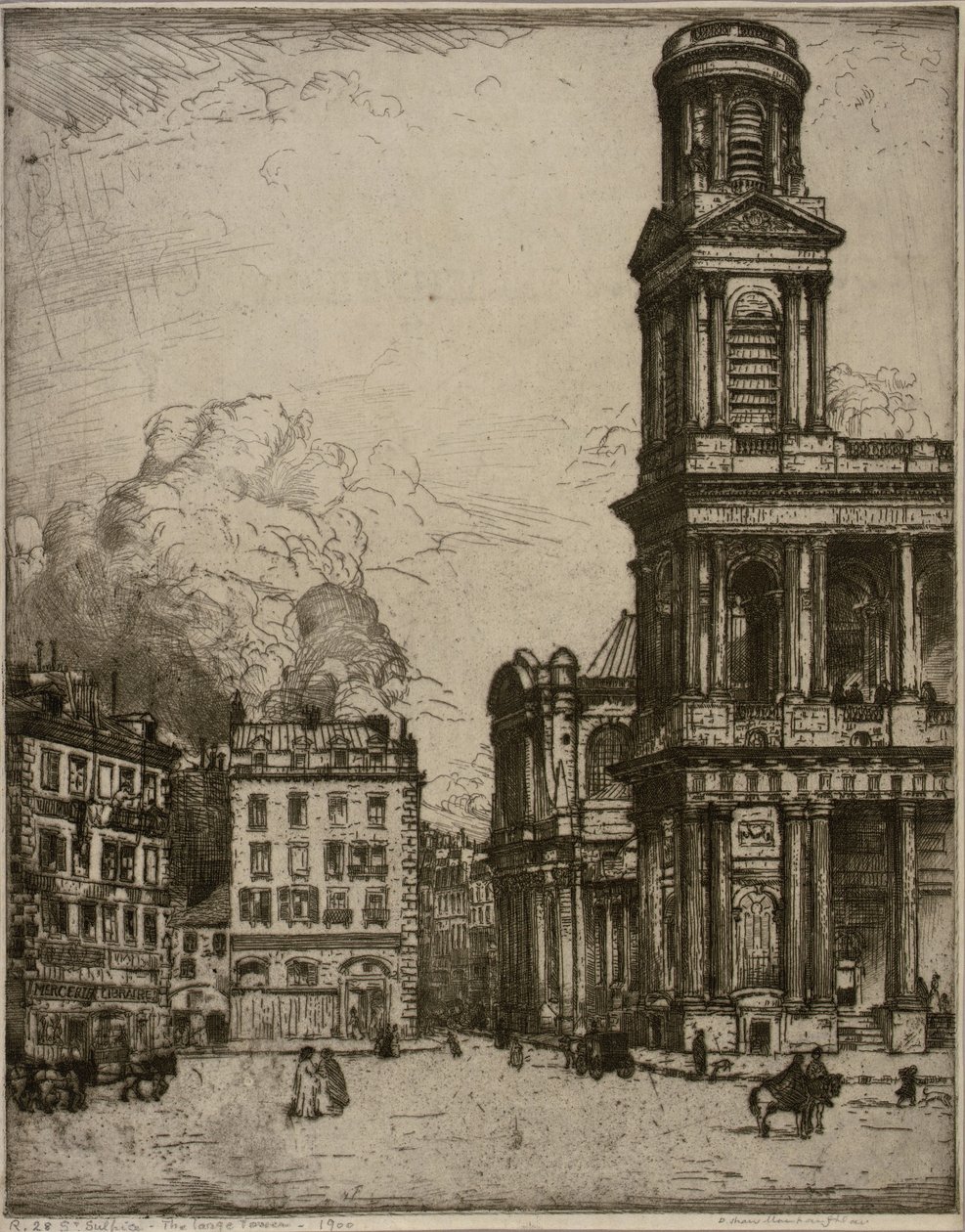 St. Sulpice Paris, La Grande Tour de Donald Shaw MacLaughlan