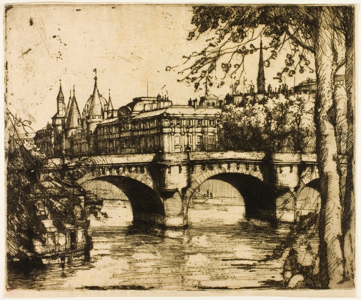 A Conciergerie, Paris de Donald Shaw MacLaughlan