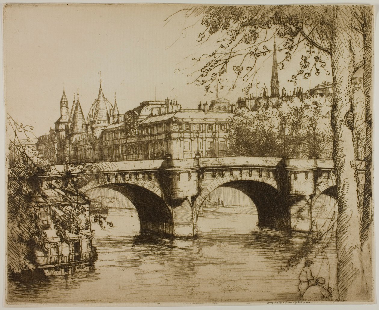 A Conciergerie, Paris de Donald Shaw MacLaughlan