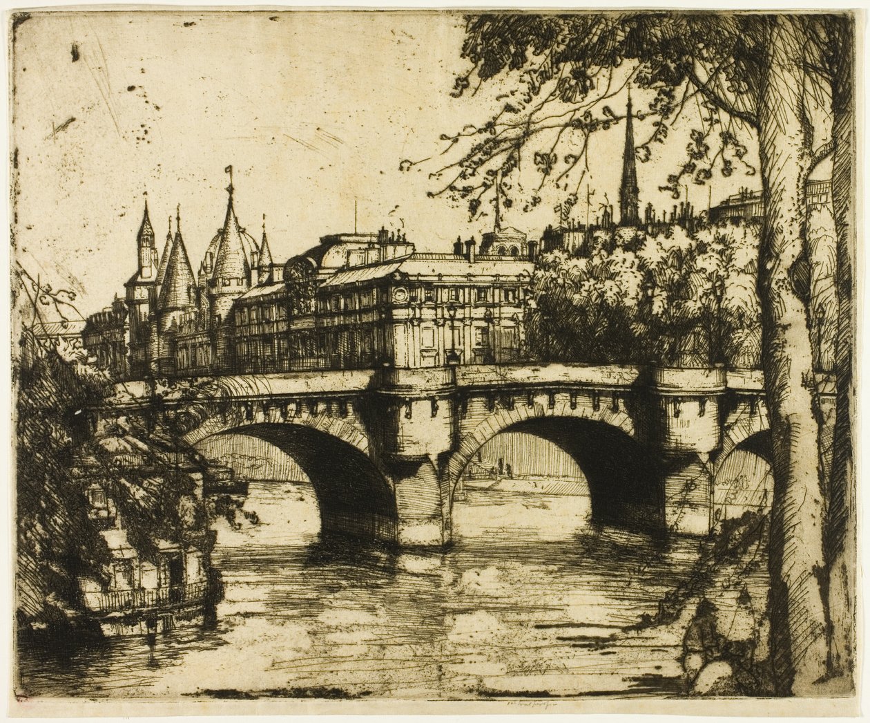 A Conciergerie, Paris de Donald Shaw MacLaughlan