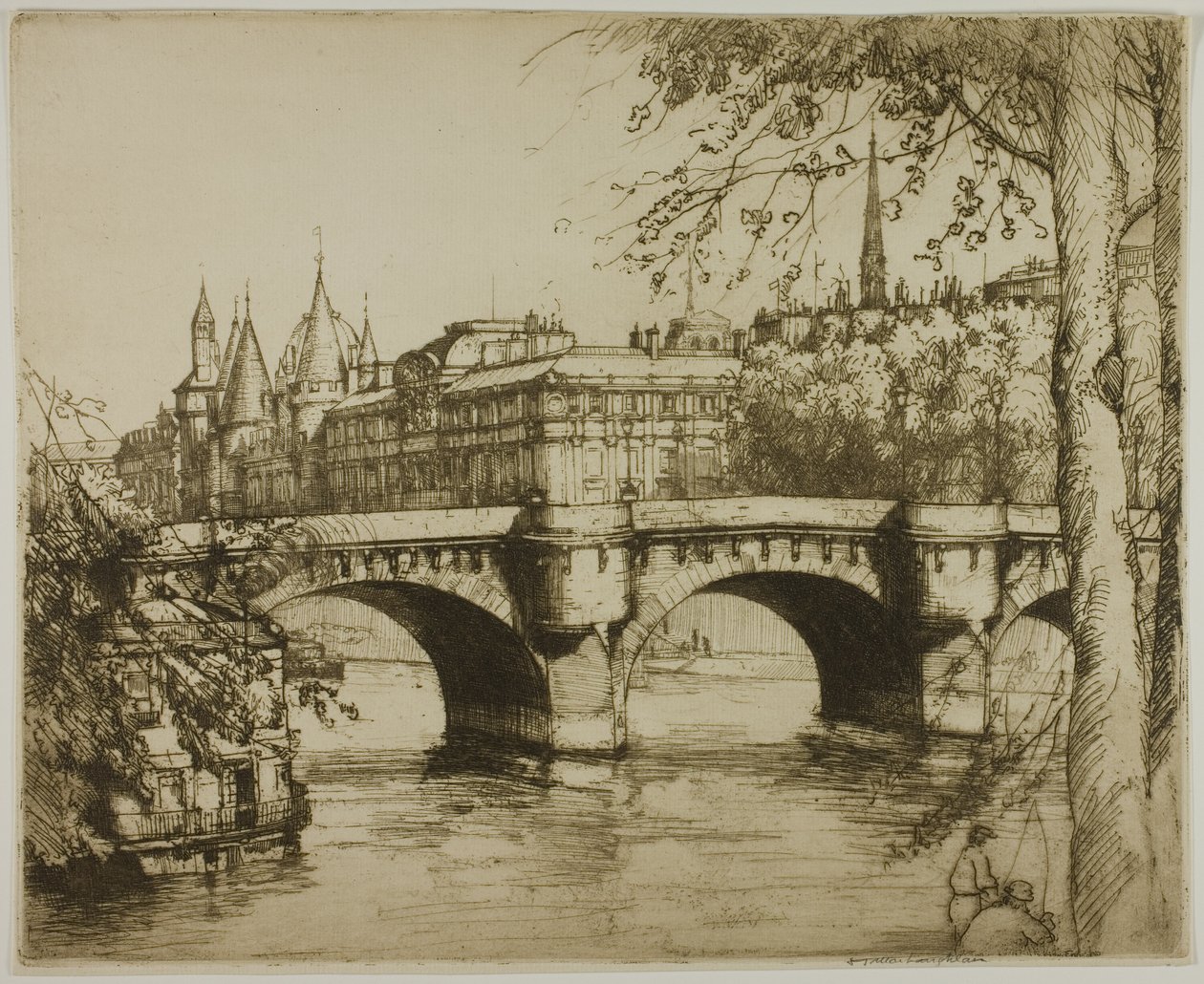 A Conciergerie, Paris de Donald Shaw MacLaughlan