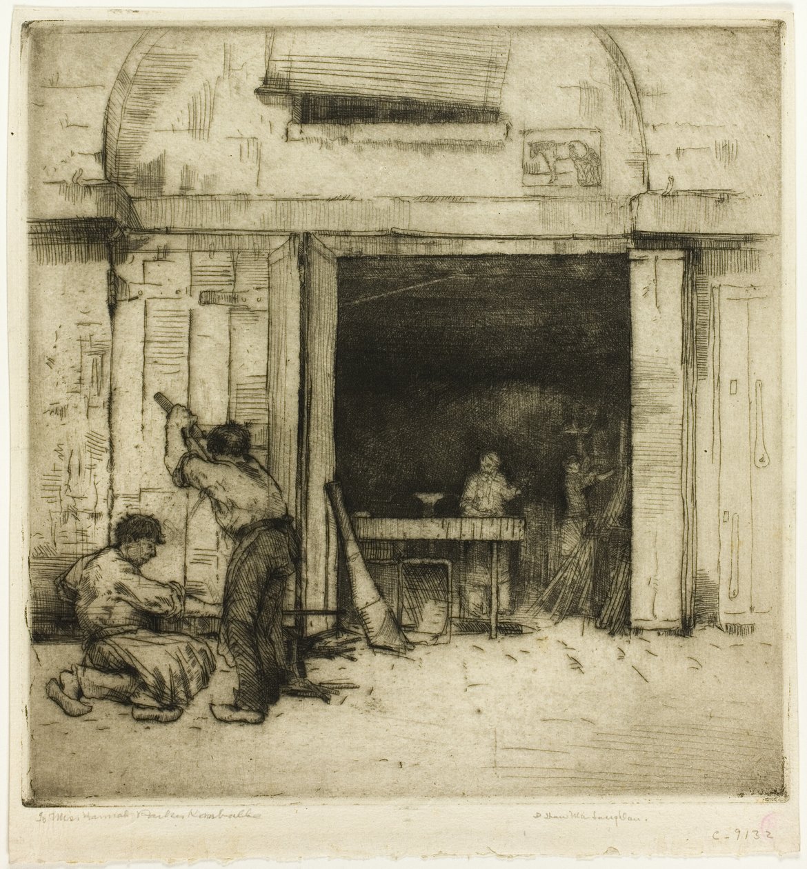 Os ferreiros de Donald Shaw MacLaughlan