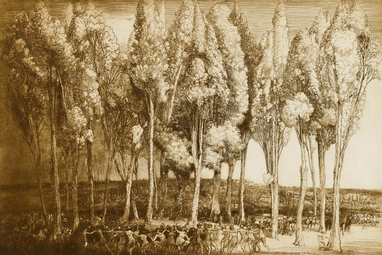 A dança da primavera de Donald Shaw MacLaughlan