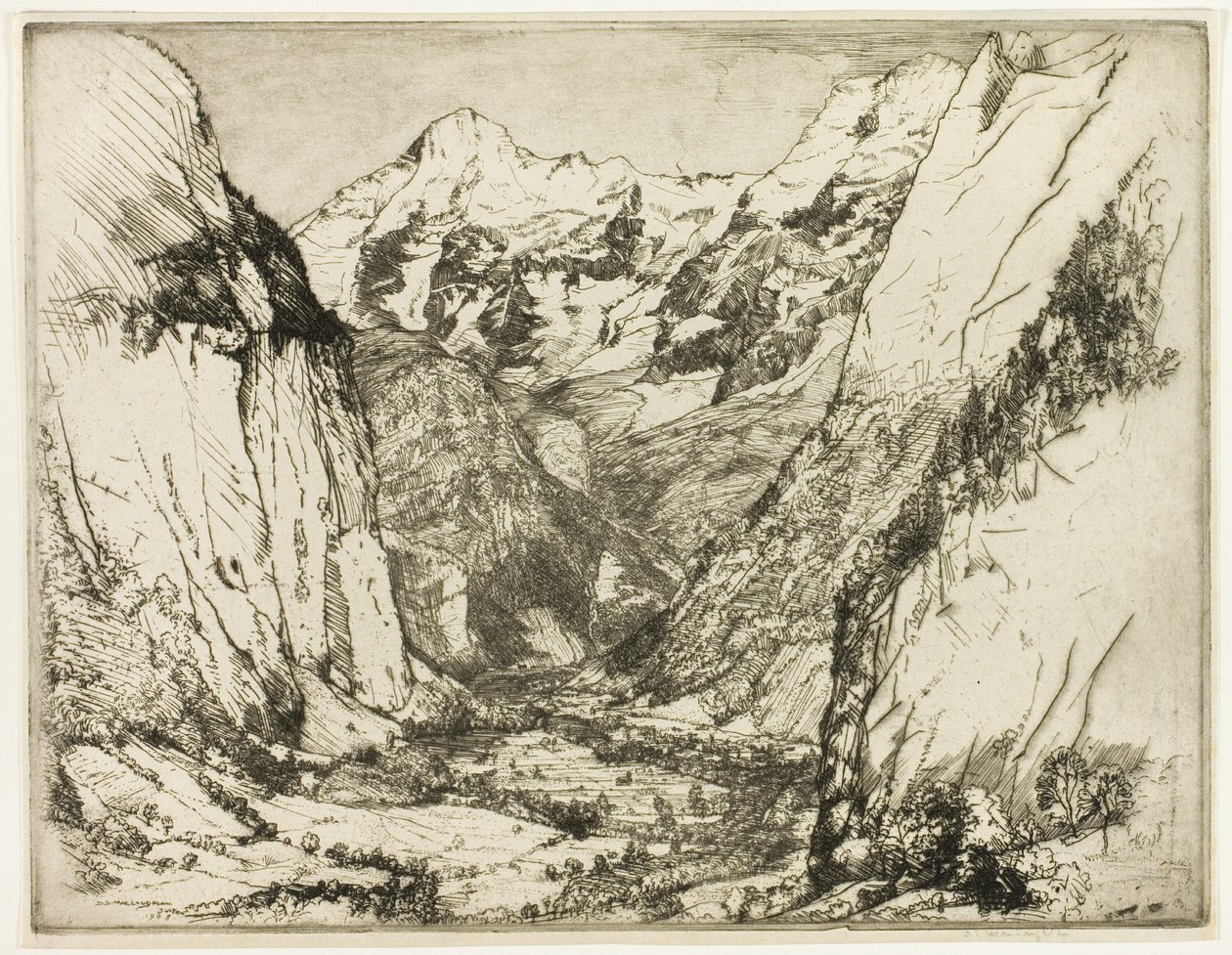 O Lauterbrunnen de Donald Shaw MacLaughlan