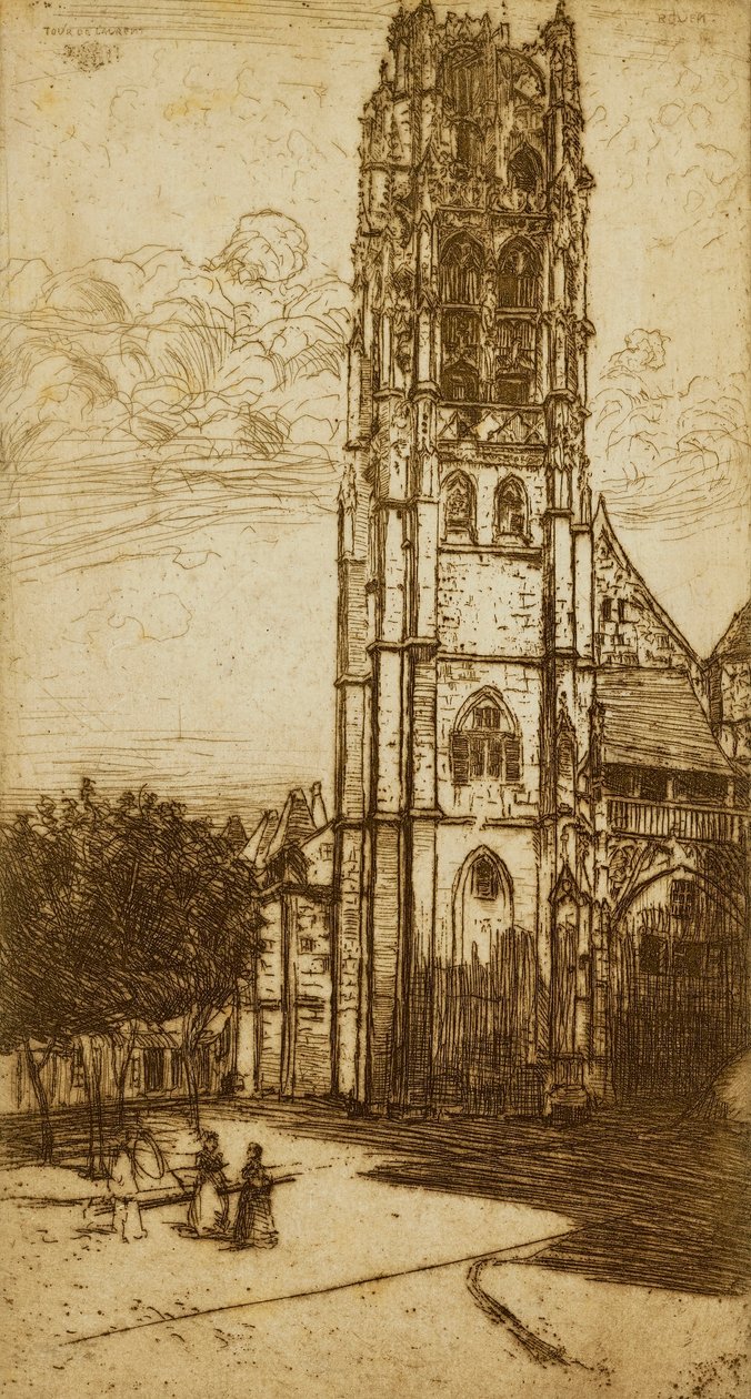 Torre de São Lourenço, Rouen de Donald Shaw MacLaughlan