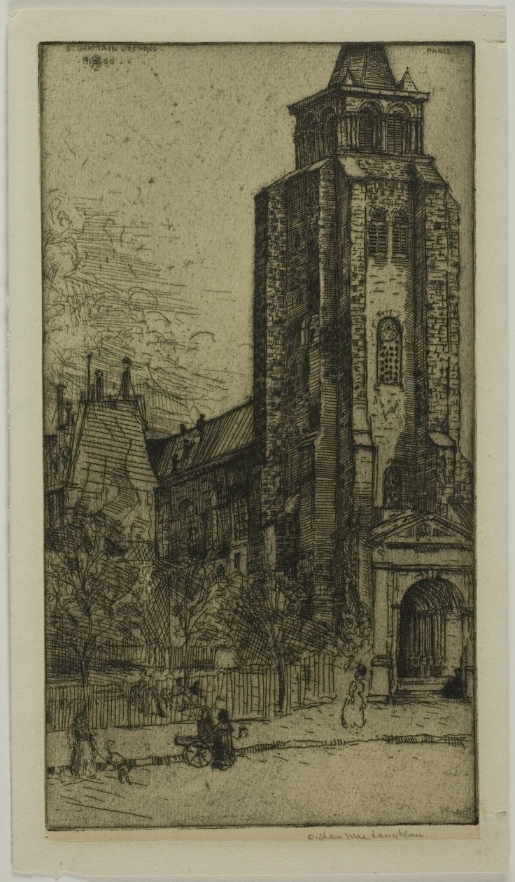 Torre de St. Germain-DeS-Pres de Donald Shaw MacLaughlan