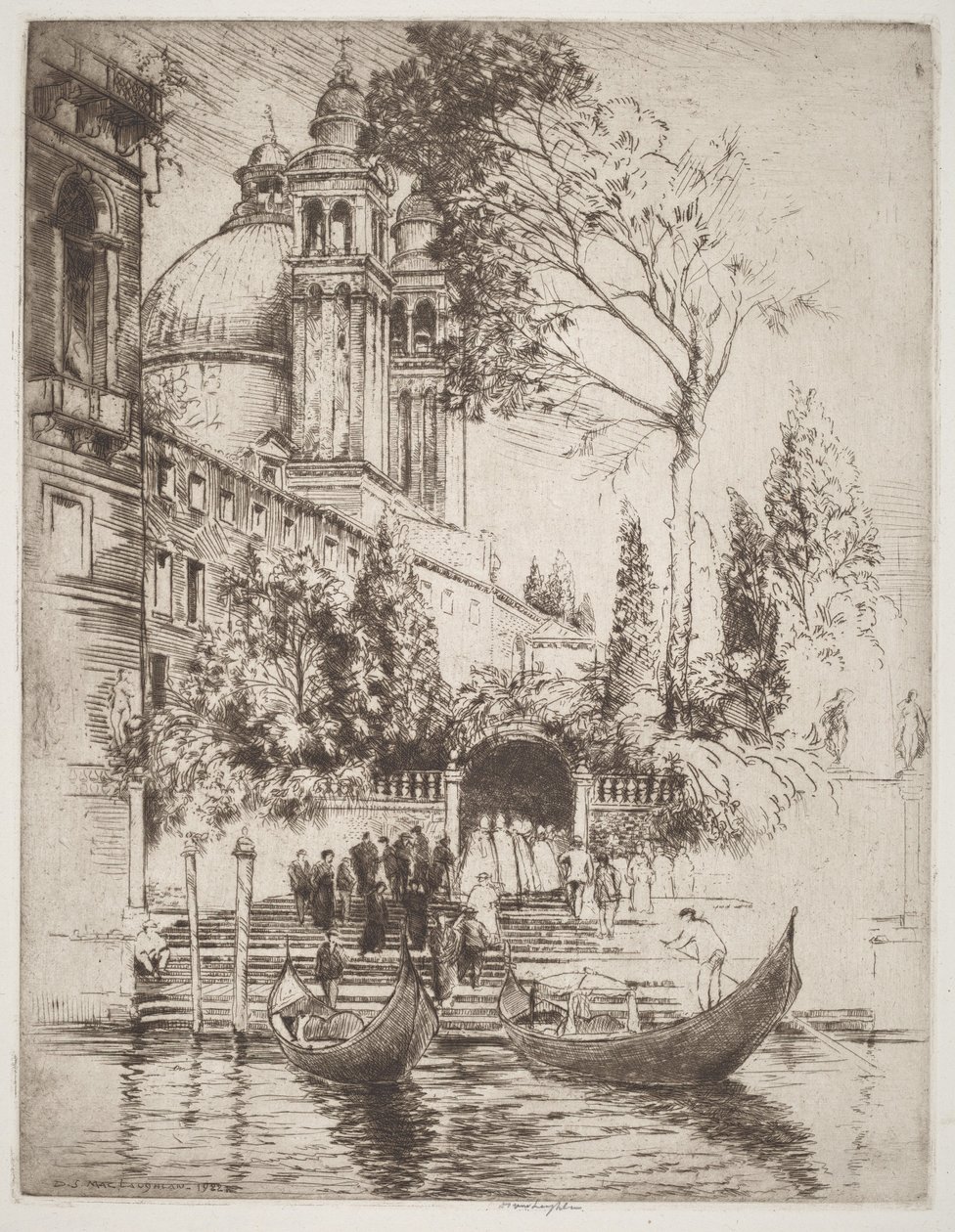 Torres e jardins de Donald Shaw MacLaughlan