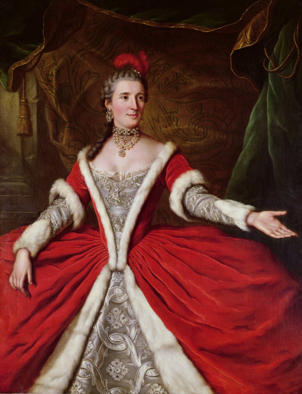 Mademoiselle Dumesnil (1713-1803) de Donat Nonotte