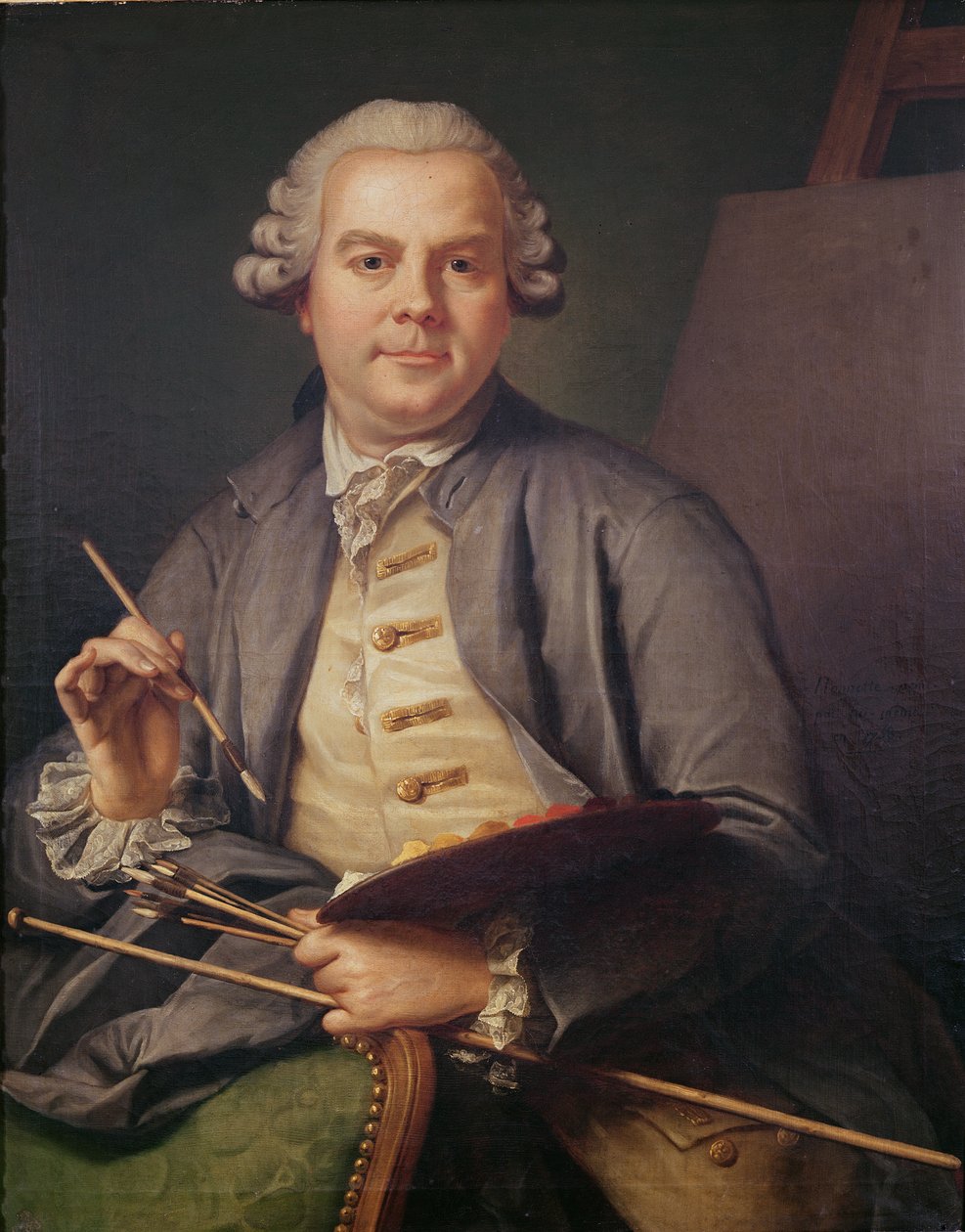 Auto-retrato, 1758 de Donat Nonotte